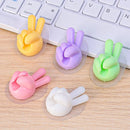 Finger Shape Cable Clips Holder Cute Charging Cord Management Home Office Car Desk Tidy Self-Adhesive Cable Winder Organizer