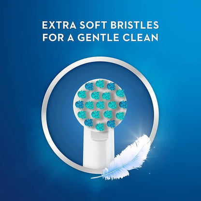 Cabezales de repuesto para cepillo de dientes Oral B Kid, EB10 de cerdas suaves para cepillo de dientes eléctrico Oral B Kid.