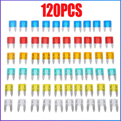 Kit de fusibles de cuchilla para coche (60-240 unidades, 5A, 10A, 15A, 20A, 25A y 30A), juego mixto, para camión