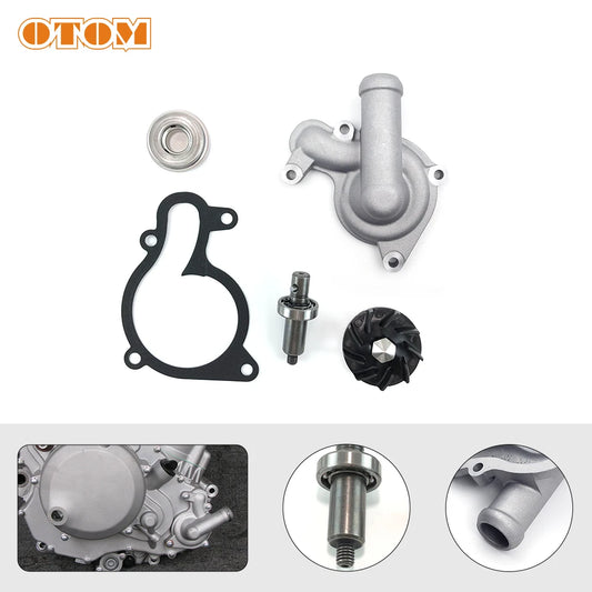 Motorcycle Accessories NC450 Water Pump Shaft Impeller Cover Gasket Seal For ZONGSHEN ZS194MQ-2 Engine Parts MOTOLAND AVANTIS GR