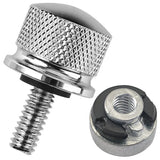 Motorcycle Universal Rear Fender Seat Screw Bolt Nut Knob Cover For Harley Sportster Fatboy Dyna Softail V-ROD Touring Tri Glide