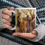 Taza de café de anime O-Outer Banks, taza de té de 11 oz, regalo de cumpleaños divertido para mujeres y hombres, taza de cerámica personalizada.