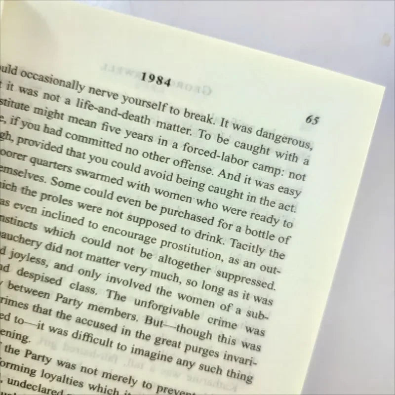 1984 English George Orwell Author Of Modern And Contemporary World Literature Famous Novels Books