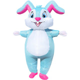 Adult Cute Animals Inflatable Costume Bunny Zebra Shark Bee Koala Cosplay Funny Suits For Halloween Purim Fancy Mascot Costumes