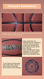 Size 5/6/7 Composite Leather Non-slip Basketball For In&Outdoor Soft Touch And Enhanced Durability Team Training Ball Black-Gold