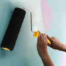 25cm Roller Brush Putty Cleaning Roller Texture Paint Diatom Mud Feeding Tool Brush Multifunctional Roller Brush Hand Tool