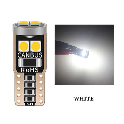 Super Bright LED Canbus Car Interior Reading Dome Lights, Auto Lâmpada de estacionamento, sem erro, T10, W5W, 6SMD, 3030, 2 pcs, 6 pcs, 10pcs