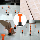 51-204Pcs Floor Tile Leveling System Clips Spacers Porcelain Ceramic Leveler Kit For Tile Laying Wall Fixing Construction Tools