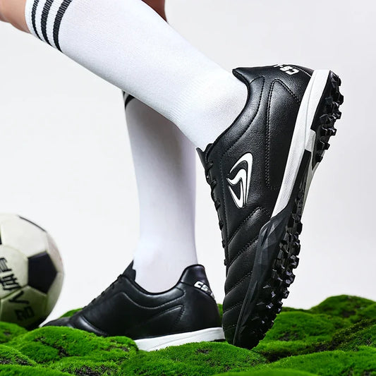 Botas de fútbol para hombre, nuevas y originales, profesionales, antideslizantes, para interior, para entrenamiento rápido.