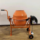 63L Electric Concrete Mixer Multifunctional Vertical Feed Blender Household Construction Industry Cement Mortar Mixing Equipment