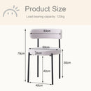 EGOONM 4Pcs Nordic Style Dining Chairs Upholstered Kitchen Chairs with Teddy Velvet Chair Home Desk Dining Room Kitchen Chairs