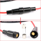 USB Charger Socket Cable 60cm Cigarette Lighter Wire Harness Connector Cord With 10A Fuse for Car Marine Motorcycle ATV RV Refit