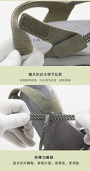 New 2025 Sports Sandals Rubber Velcro Large Size Women's Shoes Casual Comfortable Breathable Simple Summer Middle-Aged People