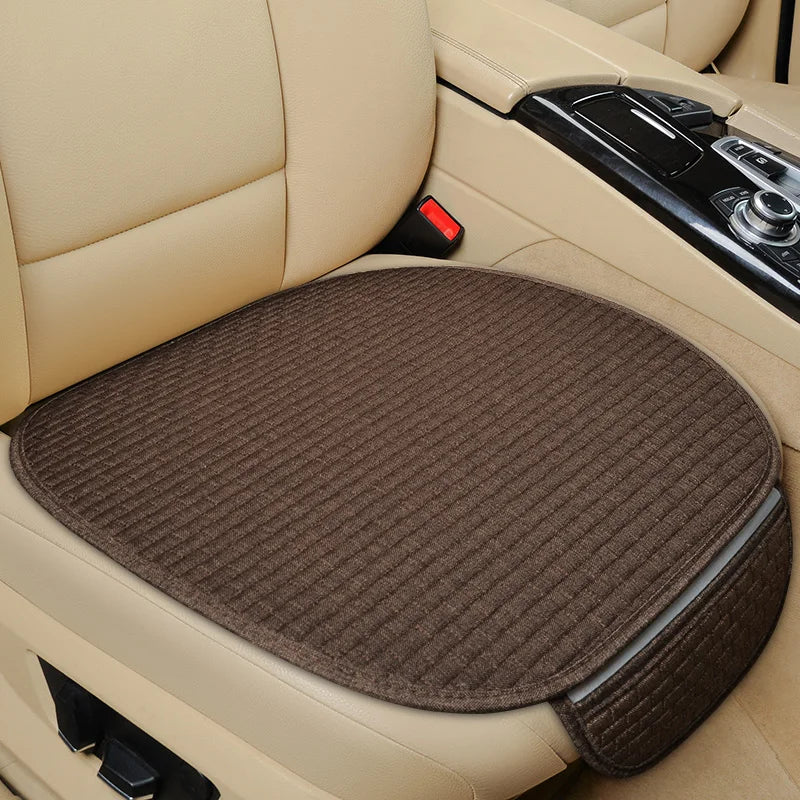 Universal Car Seat Cover Car Front Rear Seat Back Cushion Falx Car Seat Cushion Protector Auto Interior Pad Fit for Most Cars
