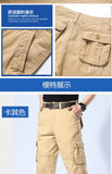 Men's Camouflage Cargo Pants Camo Cargo Multi Pockets Military Tactical Pants Man Hip Hop Joggers Streetwear Sweatpant for Men