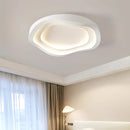 Modern Bedroom Ceiling Light Home Decor Simple Master Bedroom Lamps Nordic Circular Cream Style Living Room LED Lighting Fixture