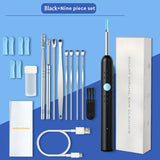 Smart Visual Ear Wax Remover with 1080P HD Camera, USB C Rechargeable Ear Cleaner, Waterproof Ear Scope Otoscope, Safe Ear Wax R