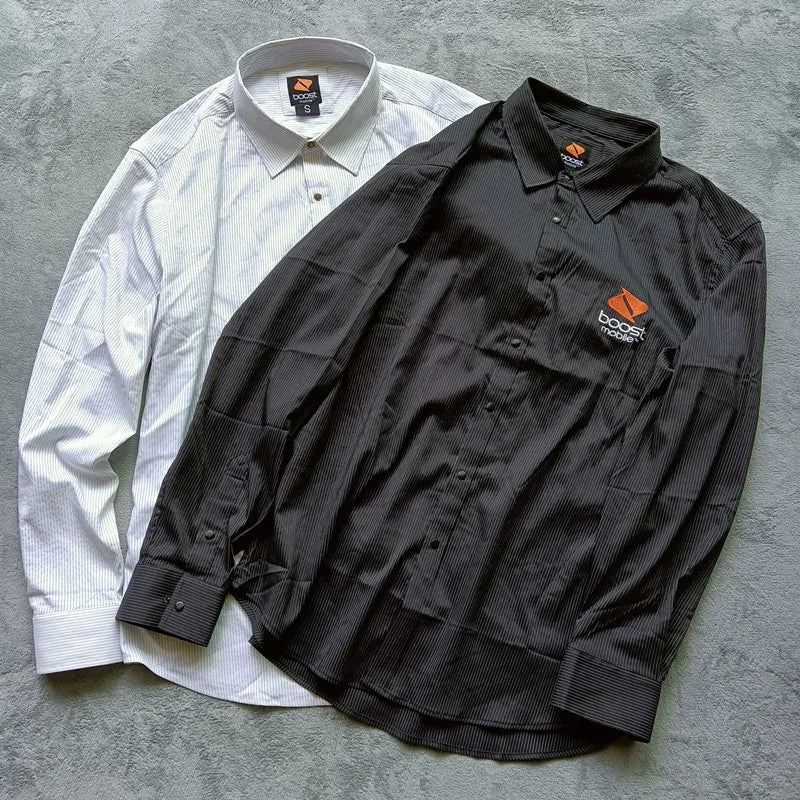 Camisa para hombres Spring/Summer New Long sleeved Short sleeved Classic Polo Collar Shirt Top Pocket Men's Casual Shirt 2024