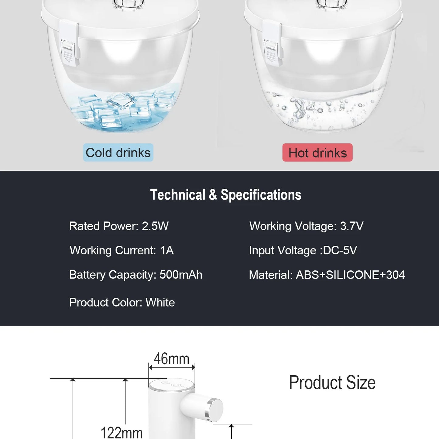 Smart Quantitative Alcohol Dispenser Professional High End Whiskey Pump Dispenser Liquor Pump Adjustable Electric Wine Decanter