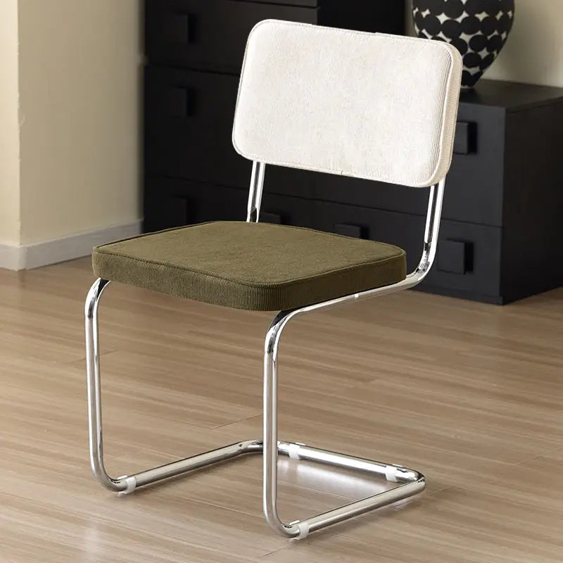 Mid-Century Modern Dining Chairs with Metal Frame, Multiple Styles Leisure chair for Kitchen, Living Room, Office , Muebles