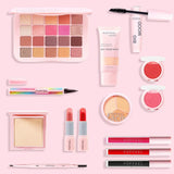 Best-Selling Popfeel Makeup Kit Full Set All-in-One Eyebrow Eyeshadow Eyeliner Lip Gloss Valentine's Day Gift for Women Cosmetics
