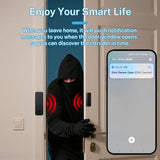 Tuya Zigbee Wifi Door and Window Sensor Security Burglar Alarm Magnetic Presence Sensor Smart Life Works with Google Home Alexa