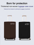 Luggage Compartment Protective Cover Wear Resistant Non Woven Fabric Thickened Dust Cover Durable Travel Case Cover Black Travel