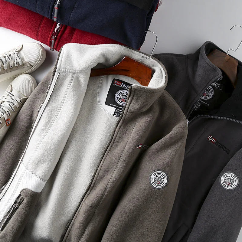 Chaqueta informal de marca FGKKS 2023 para hombre, chaqueta de lana gruesa, diseño de alta calidad, chaqueta cálida de moda para hombre