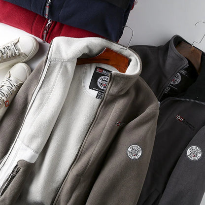 Chaqueta informal de marca FGKKS 2023 para hombre, chaqueta de lana gruesa, diseño de alta calidad, chaqueta cálida de moda para hombre