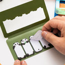 150 Sheets/set Cartoon Animals Sticky Notes Classified Indexing Stickers Bookmarks Notepads Stationery