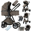 Baby Stroller Baby 3 in 1 Stroller Baby Lightweight Cars High Landscape Luxury Carriage for Newborn Travel Pram Portable Trolley