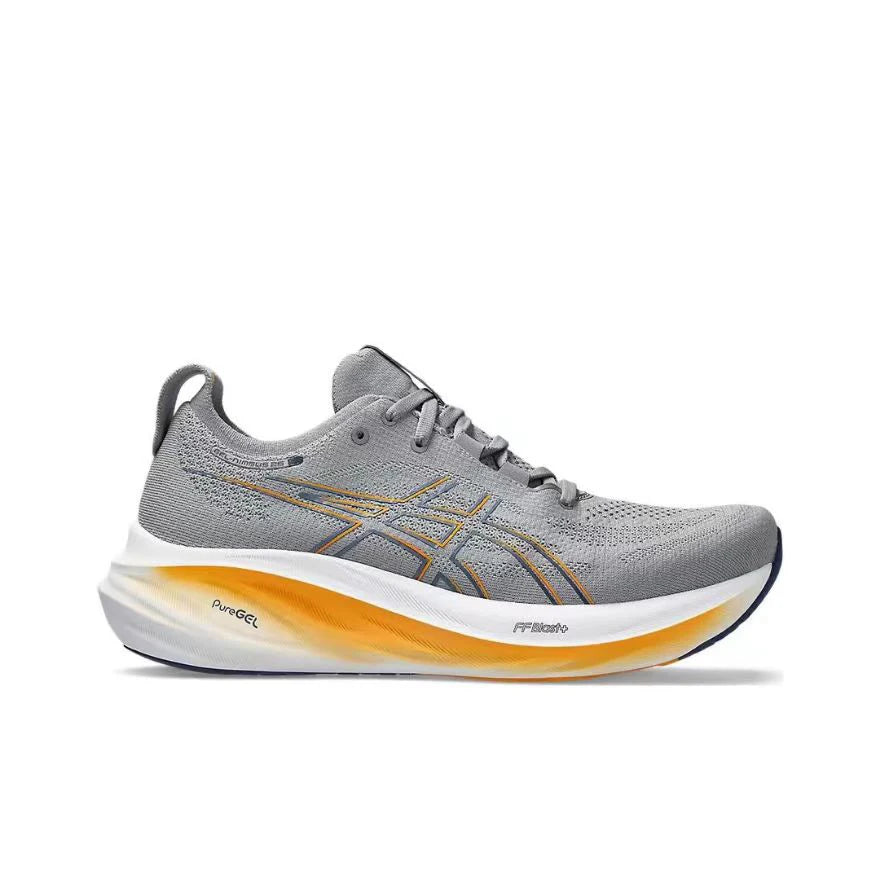 Original Asics Nimbus 26 Running Shoes Men Cushion Stability Asics Sports Shoes Unisex Sneakers White