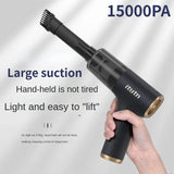 ITUTN Car Vacuum Cleaner 4 in 1 Mini Powerful Cleaning Machine Strong Suction Handheld for Car Wireless Portable Home Appliance