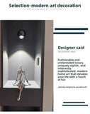 Mechanical Goddess Ornament - High-Tech Technological Decoration for Living Room, Entryway, TV Stand, Wine Cabinet, Office Desktop