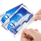 14pcs/box 9D Teeth Whitening Strips Toothpaste Gel Oral Hygiene Care Double Elastic Teeth Bleaching Strips False Teeth Veneers