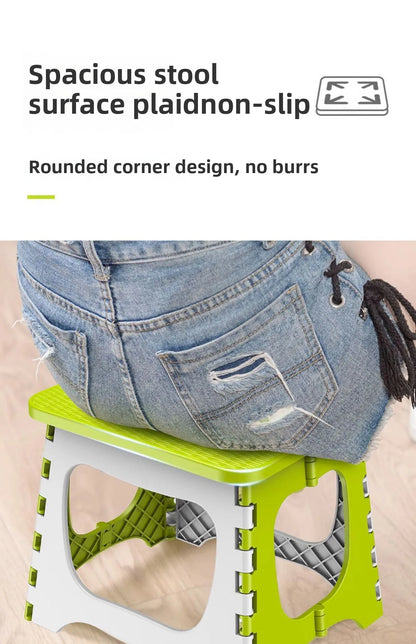 Amazing Folding Portable Lightweight Step Stool  Chairs Bathroom Kitchen Garden Folding Chair Plastic Outdoor Stool