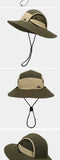Summer Outdoor Sun Protection Hat for Women Men Hiking Fishing Sunscreen Visor Cap Large Brim Shawl Quick Drying Fisherman Hat