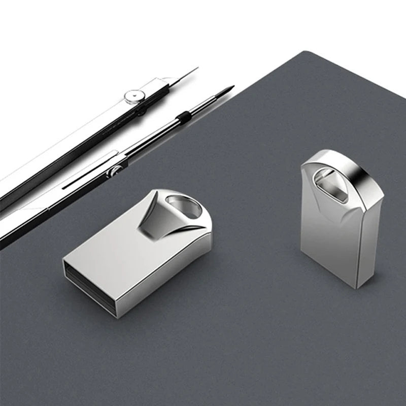 USB Pen Drive 128GB 2.0 USB Flash Drive 4GB 8GB 16GB 32GB Metal PenDrive High Speed ​​Usb Memory stick 256gb 512gb Creative Gifts