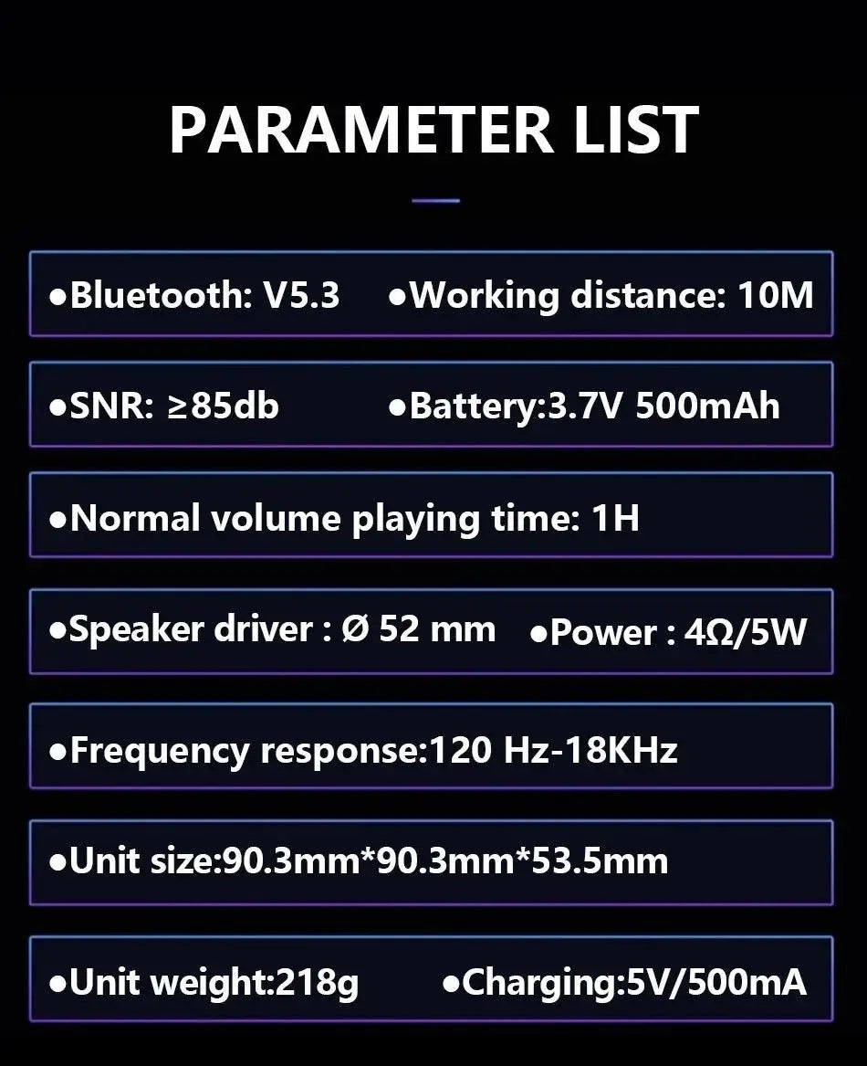 Wireless Bluetooth Speaker Outdoor Portable Subwoofer FM Radio Music Sound Box Mini Aux Bluetooth Bocina Blootooth Mp3 Audio Loud