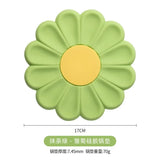 Flower Heat Resistant Silicone Mat Drink Cup Coasters Non-slip Pot Holder Table Placemat Kitchen Accessories Coasters Pads