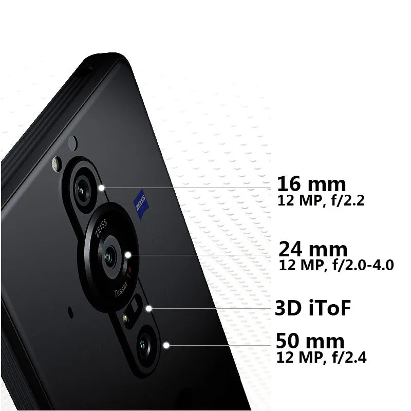 Sony Xperia Pro I Pro-I 12GB RAM 512GB ROM Dual physical SIMs XQ-BE72 Global Version Unlocked 5G Cell Phone