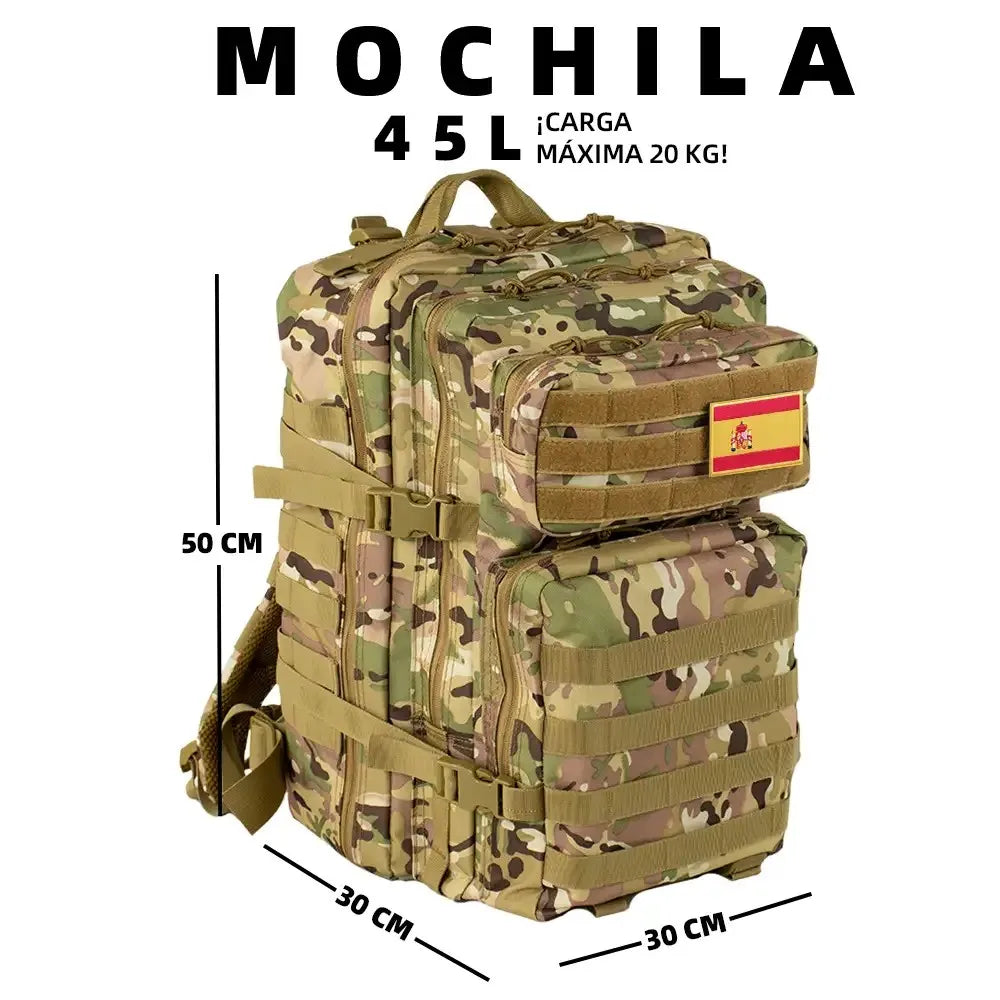 Trekking Rucksack Large Capacitywaterproof tactical backpack solid design ideal for hiking, camping, travel sports and outdoor