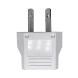 Adaptador de enchufe de EE. UU. a UE, adaptador de enchufe de la UE, adaptador de viaje de CN a UE, convertidor eléctrico de enchufe europeo de Corea, tomas de corriente, toma de CA, 1-100 piezas 