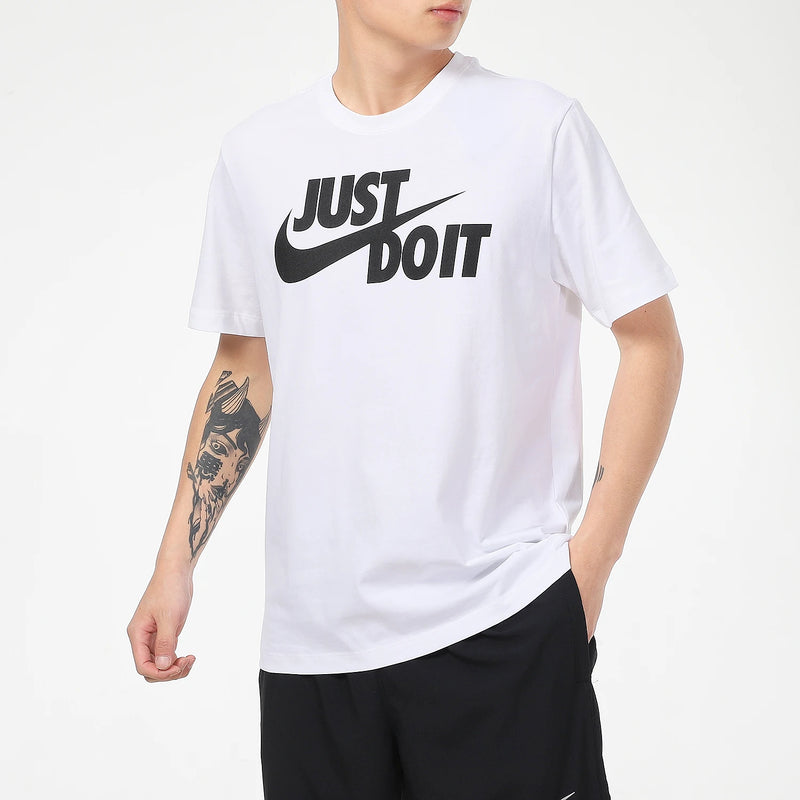 Nike (Nike) Men's T-Shirt Fitness Training Sportswear Cotton Breathable Round Neck Short-Sleeved Work Clothing Casual Top Ar5007-100