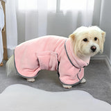 1pc Dog Absorbent Bath Towel, Pet Cooling Absorbent Bathrobe, Bath Towel For Pet Cleaning, Dog Pet Wash Towel