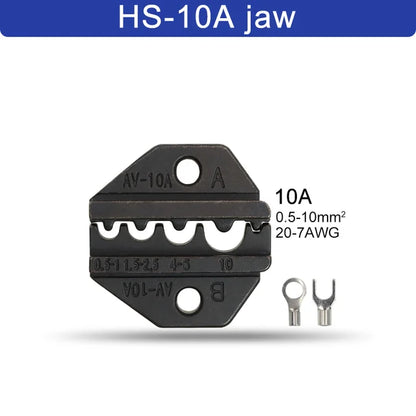 Crimping pliers jaw HS-03BC/40J/10WF/10A/103/2546B/35WF/05H/06WF2C for 230mm pliers plug spring and crimping cap terminals