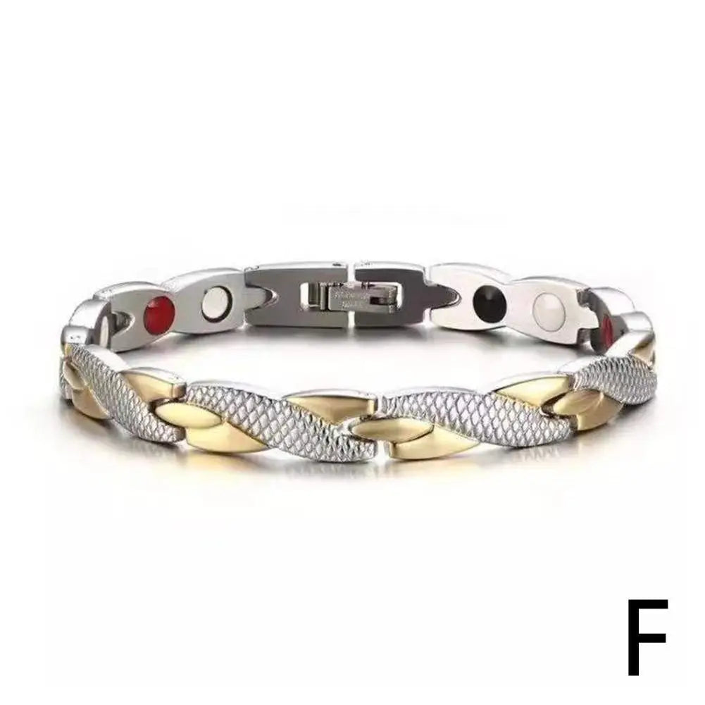Pulsera magnética de terapia con diseño de dragón para mujer y hombre.