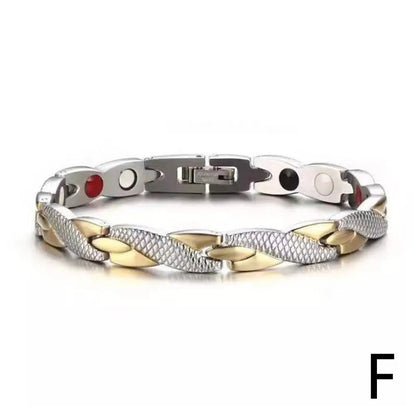 Pulsera magnética de terapia con diseño de dragón para mujer y hombre.