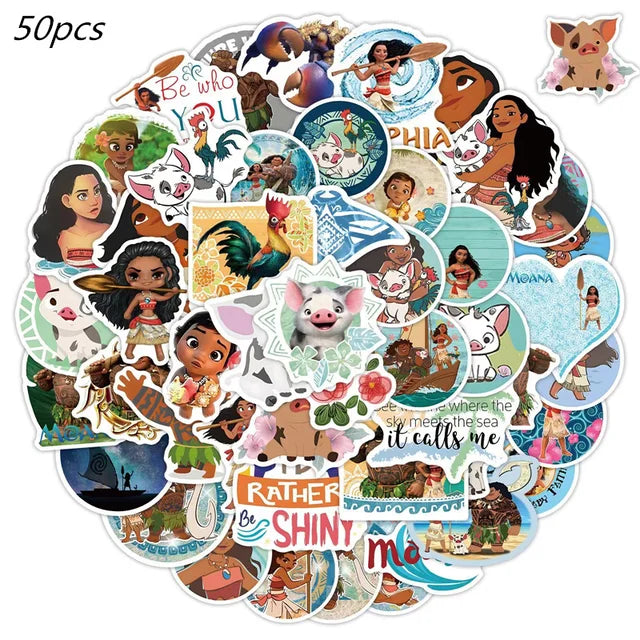 Disney-Moana Birthday Party Decorations, Balloons, Disposable Tableware, Cup, Plate, Baby Shower Toys, Celebration Supplies 