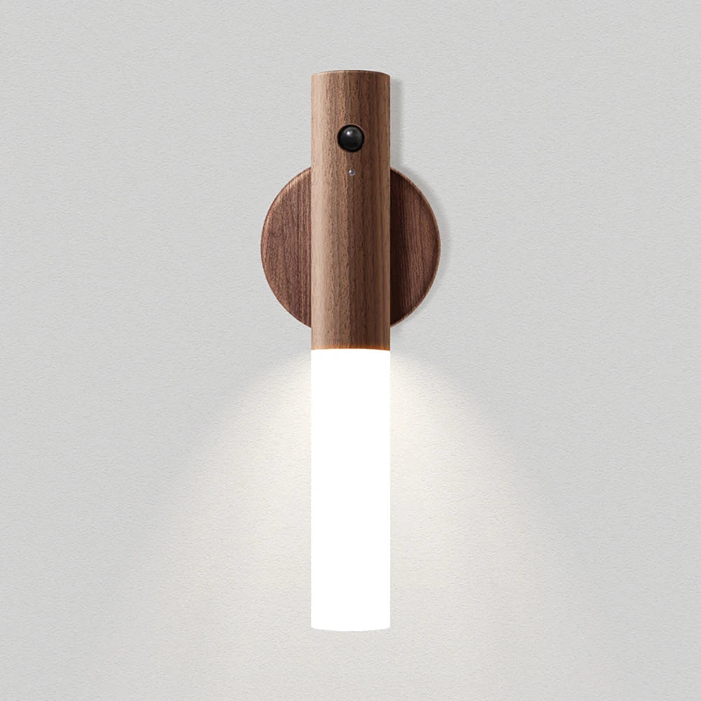 1/2/3pcs Intelligent Human Body Sensing LED Night Light Creative Desk Lamp Corridor Night Light Charging Wall Light